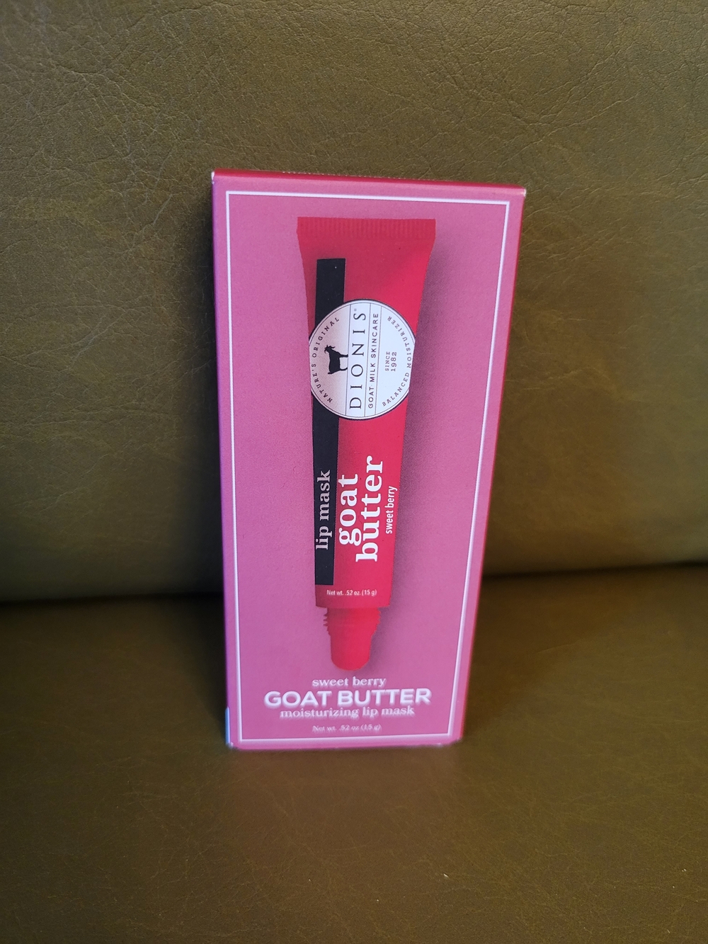 Dionis Sweet Berry Goat Butter Lip Mask - Pink
